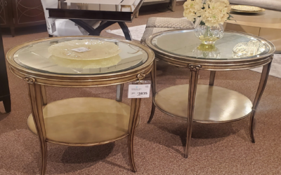 Marge Carson Round End Tables (145342)