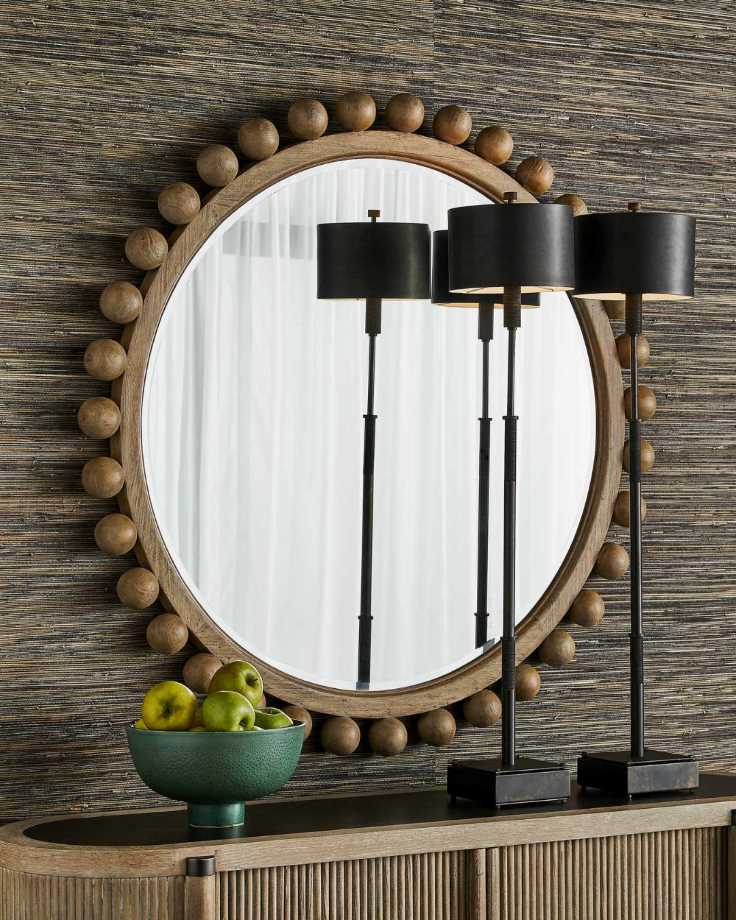 brianza mirror with bold colours